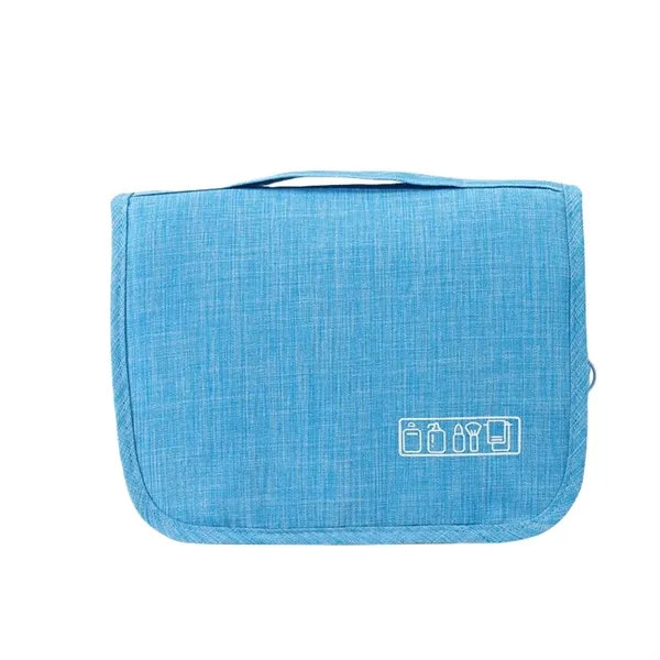 Hanging Travel Toiletry Bag with Wet and Dry Separation
