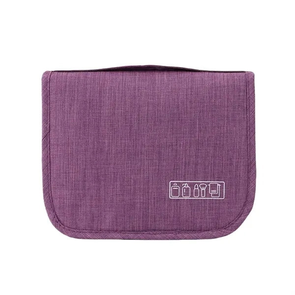 Hanging Travel Toiletry Bag with Wet and Dry Separation