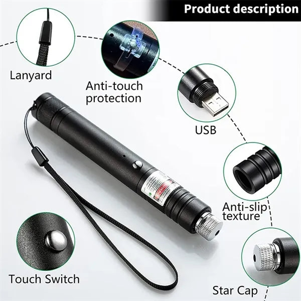 Multifunctional Laser Pointer Pen