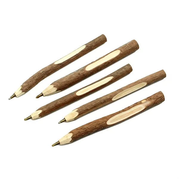 Vintage Handmade Wooden Ballpoint Pen