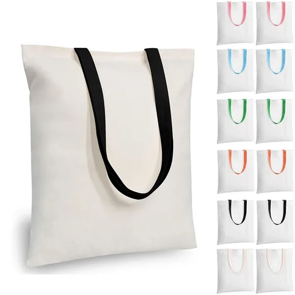 Natural Color Cotton Canvas Tote Bag