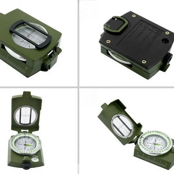 Multifunctional Survival Compass With Lanyard Pouch