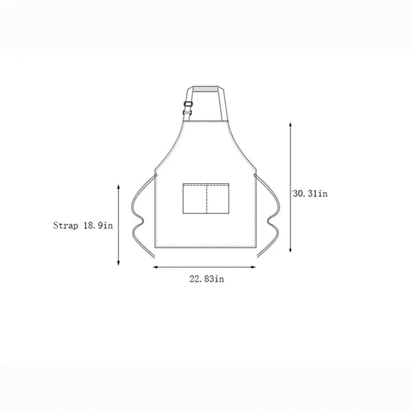 Printed Kitchen/Cafe Waterproof Apron