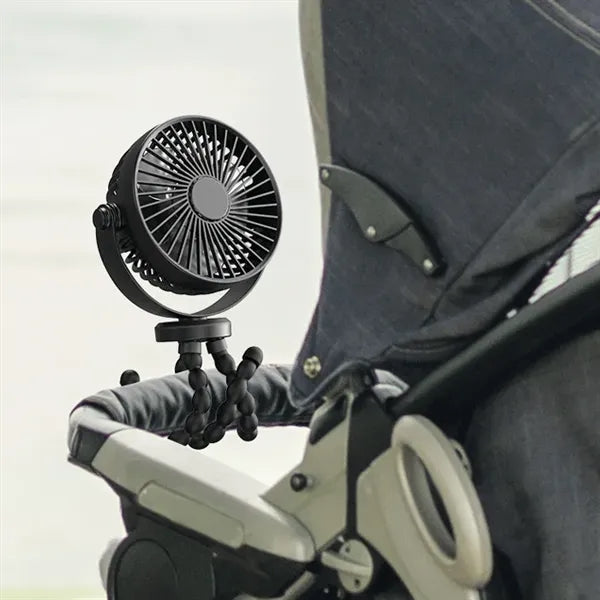 Handheld Desk Cooling Fan for Baby Car Seat