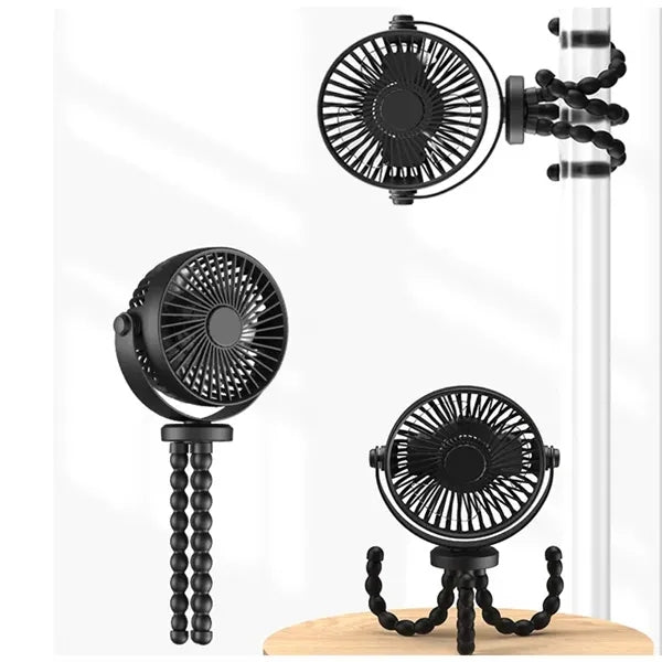 Handheld Desk Cooling Fan for Baby Car Seat
