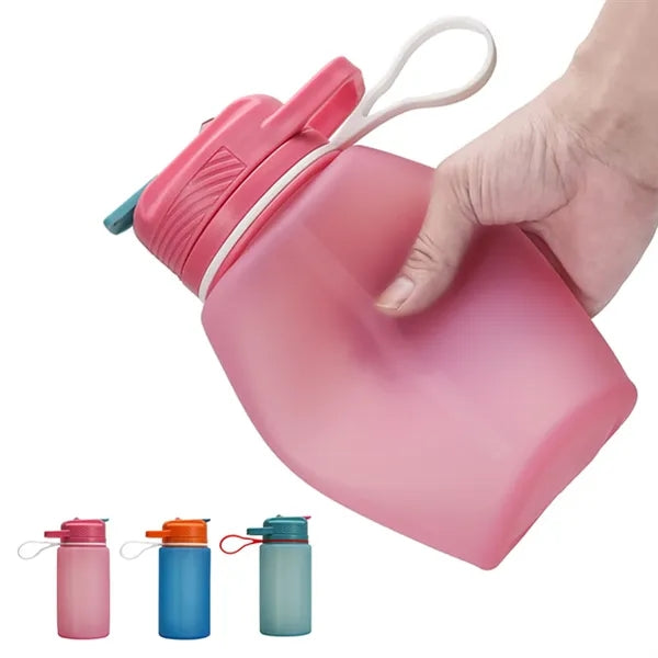 Silicone Sports Water Bottle