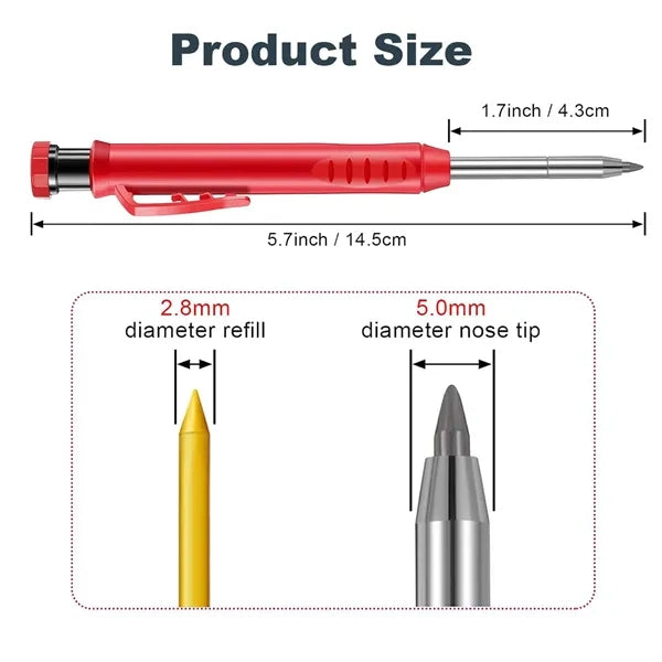 2.8 mm Mechanical Carpenter Pencil