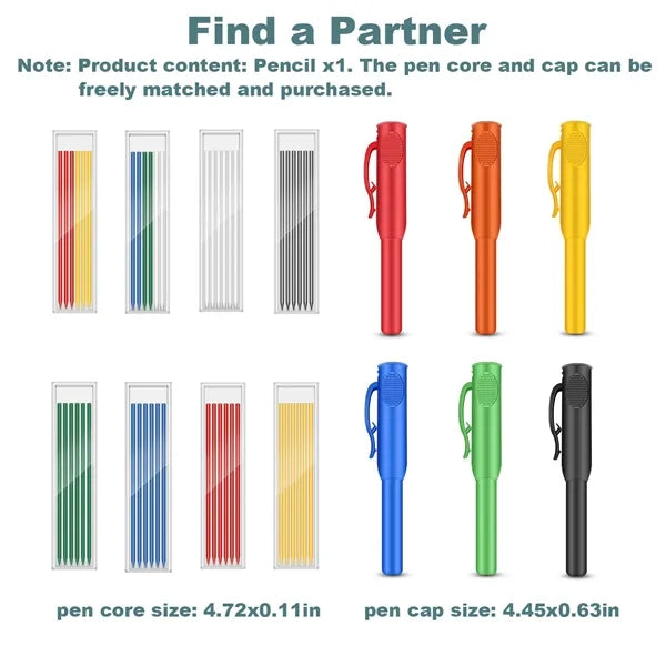 2.8 mm Mechanical Carpenter Pencil
