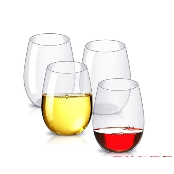 16oz plastic stemless wine glasses