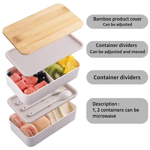 Lunch Bento Box Food Storage Containers