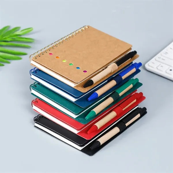 Kraft Notebook with Pen