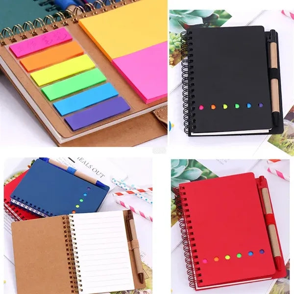 Kraft Notebook with Pen