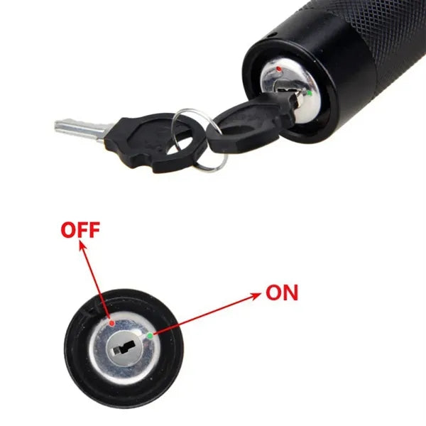 USB Laser Pointer Flashlight Green Red Blue Purple Light
