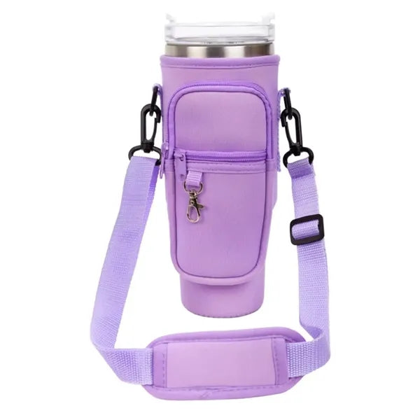 40oz Tumbler Sling Carrier Bag with Pocket