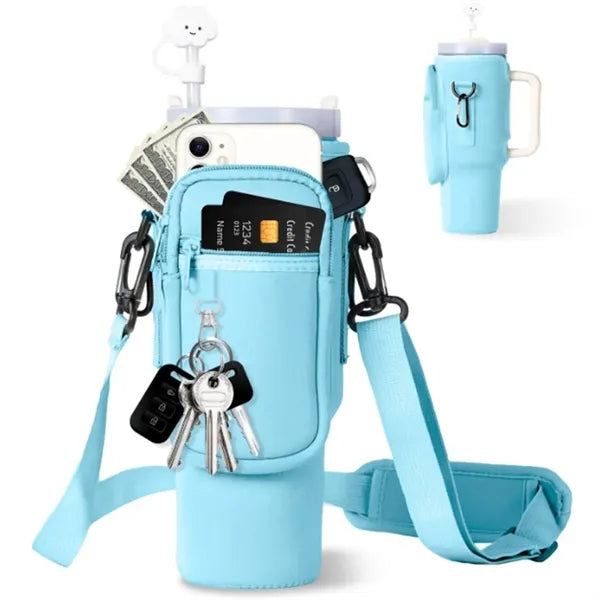 40oz Tumbler Sling Carrier Bag with Pocket