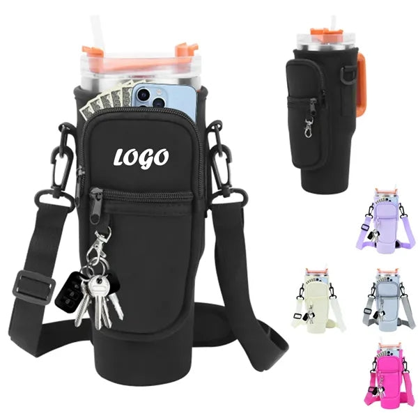 40oz Tumbler Sling Carrier Bag with Pocket
