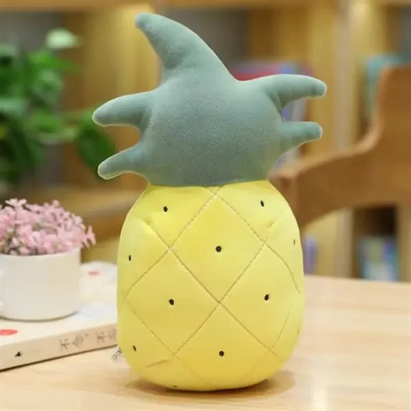 7.9-14 Inch Plush Toy Smiling Watermelon Pumpkin Strawberry