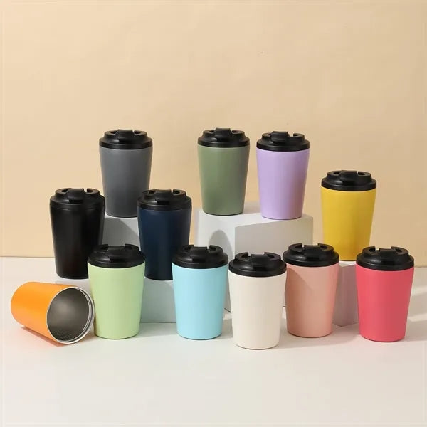 304 Stainless Steel Coffee Cup Vacuum Insulation With Scale