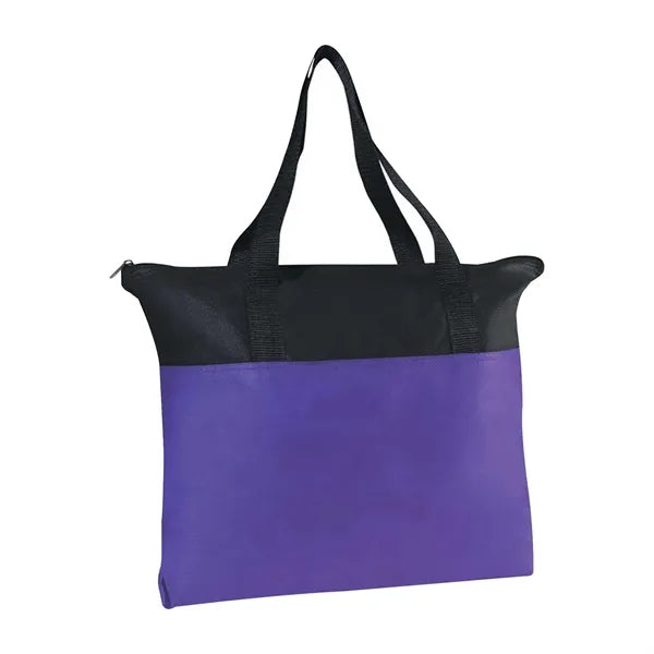 Non Woven Zippered Tote Bag