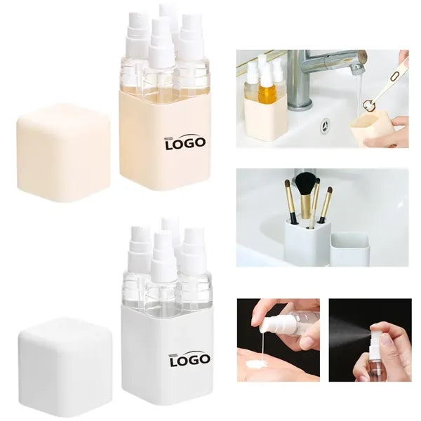 4-In-1 Toiletries Travel Bottle Set