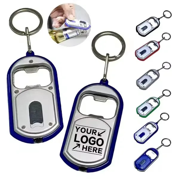 Led Light Keychain Bottle Opener