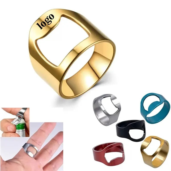 Wearable 2 in 1 Ring Bottle Opener