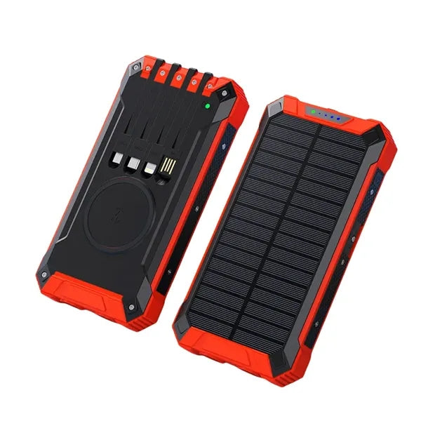 Multi-functional 20000mAh Portable Solar Charger