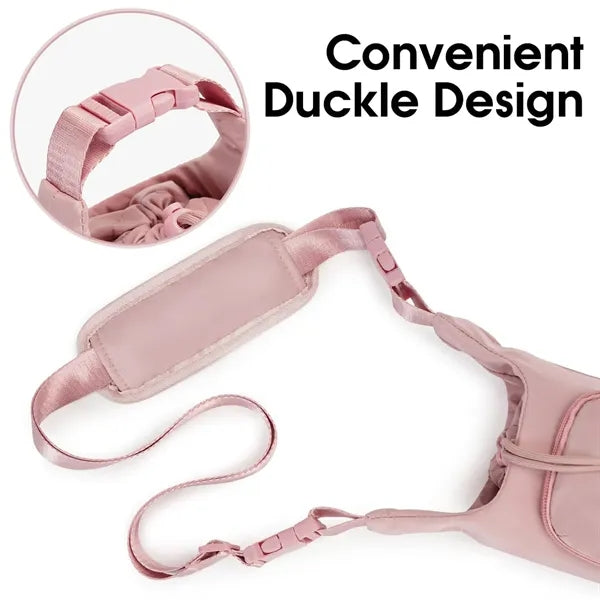 Water Bottle Carrier Bag with Phone Pocket