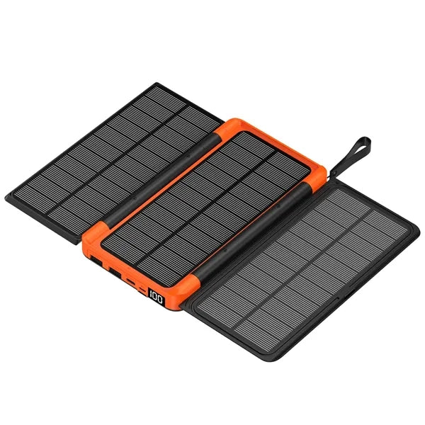 Multi-functional 8000mAh Portable Solar Charger