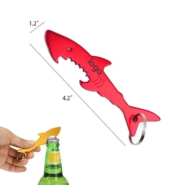 Shark Bottle Opener Keychain