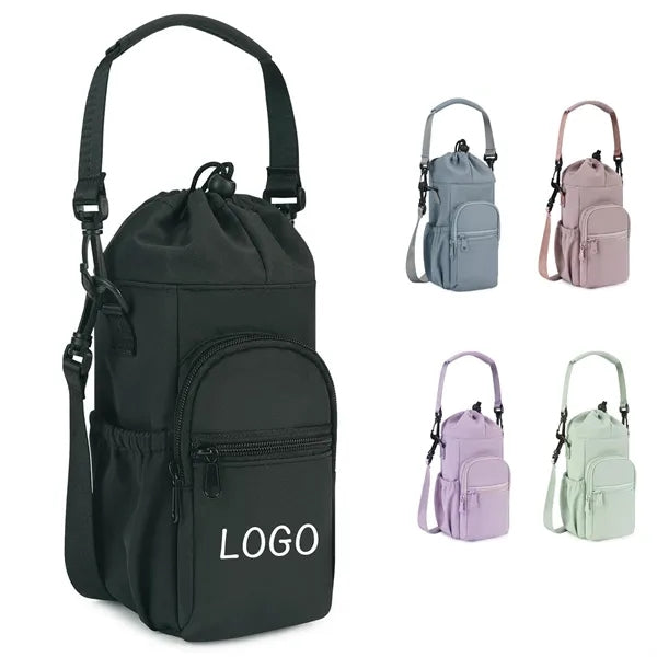 Water Bottle Holder with Strap