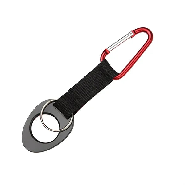 Water Bottle Holder with Carabiner Keychain