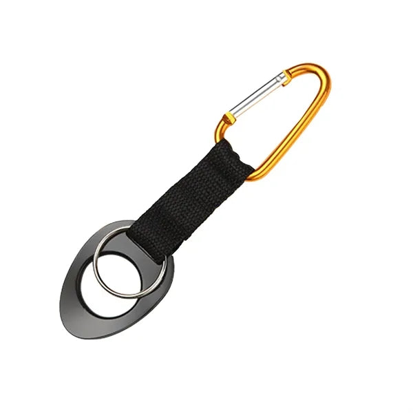 Water Bottle Holder with Carabiner Keychain