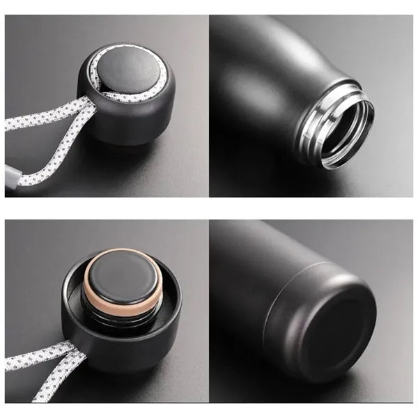 Portable Stainless Steel Sports Water Bottle - 18oz