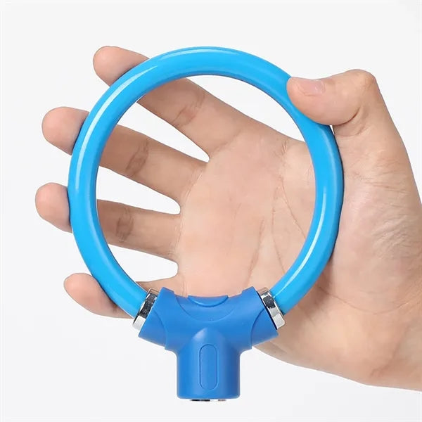 Simple Bicycle Ring Key Lock Anti-Theft Steel Cable