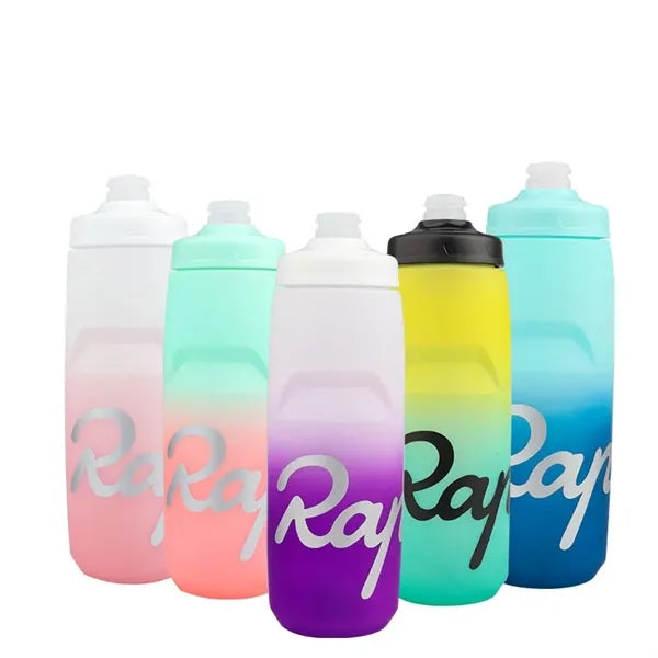 Colorful Translucent Bicycle Water Bottle