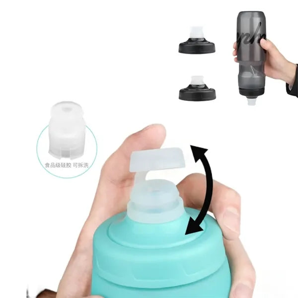 Colorful Translucent Bicycle Water Bottle