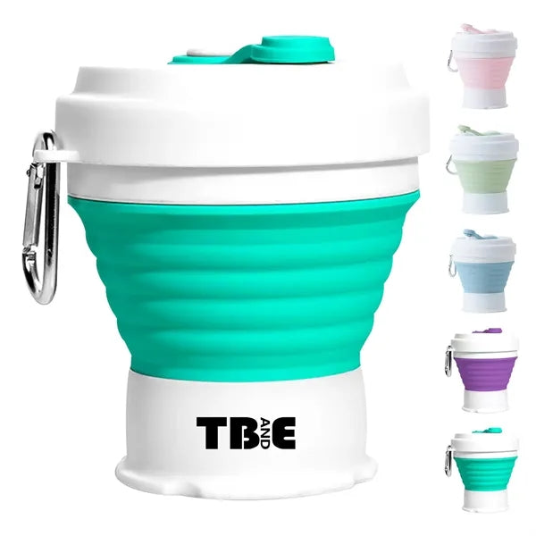 12 Oz Collapsible Silicone Drinking Cup
