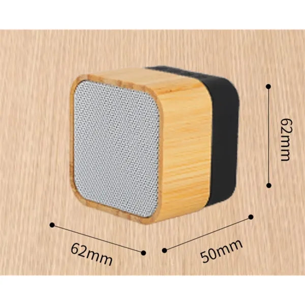 Eco-Friendly Bamboo Wireless Bluetooth Speaker