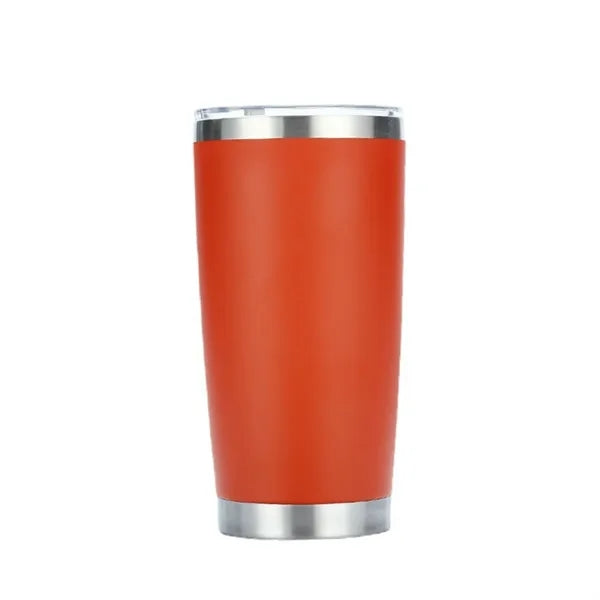 20 Oz Powder Coated Thermal Tumbler