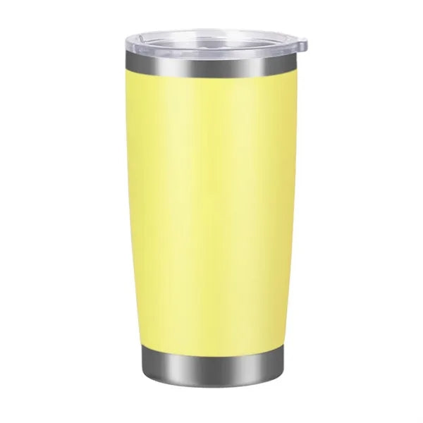 20 Oz Powder Coated Thermal Tumbler