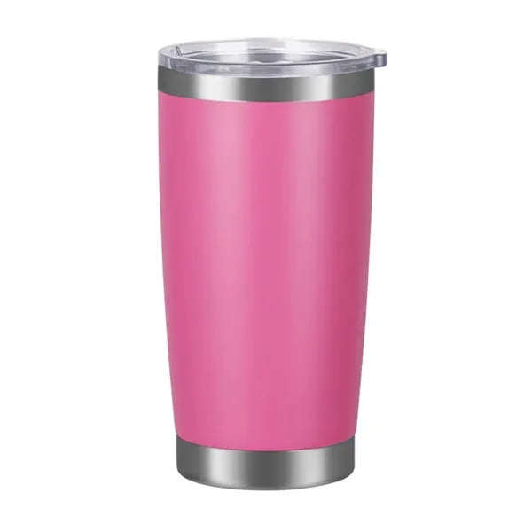 20 Oz Powder Coated Thermal Tumbler