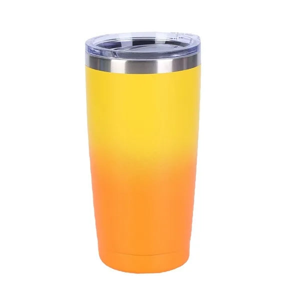20 Oz Powder Coated Thermal Tumbler