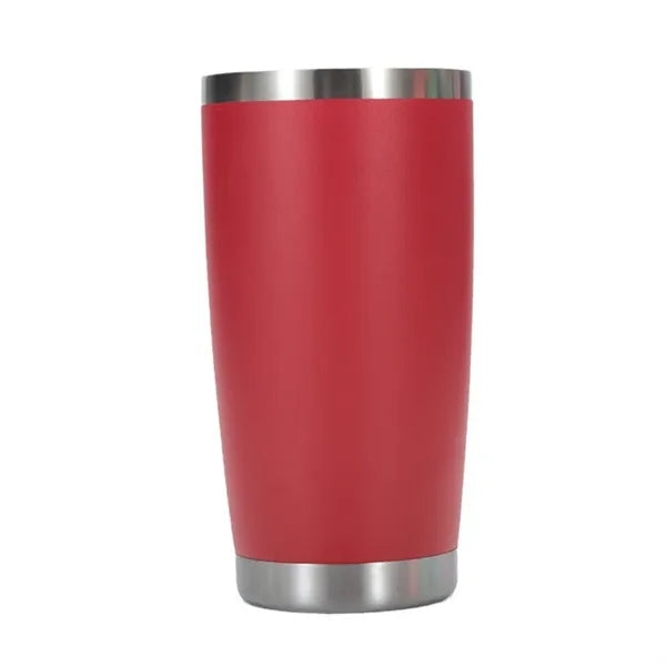 20 Oz Powder Coated Thermal Tumbler