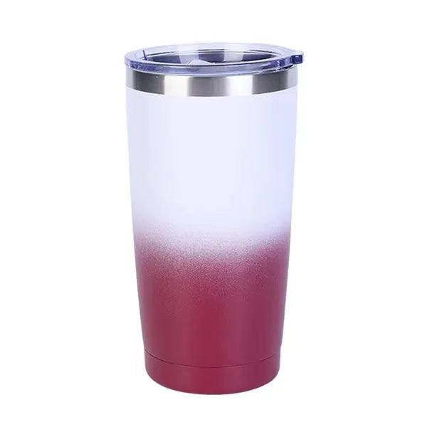 20 Oz Powder Coated Thermal Tumbler