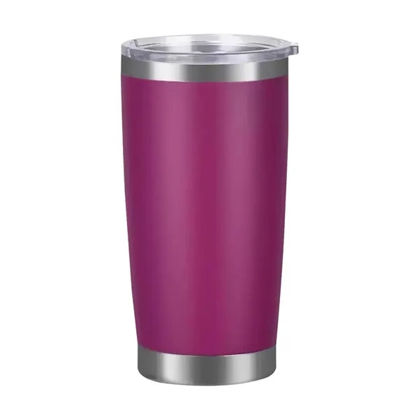 20 Oz Powder Coated Thermal Tumbler