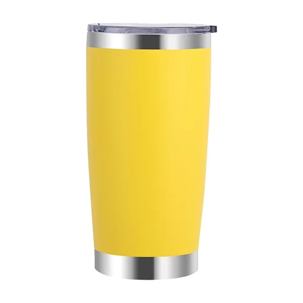 20 Oz Powder Coated Thermal Tumbler
