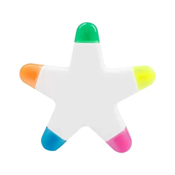 Five Colors Highlighter Marker Pen