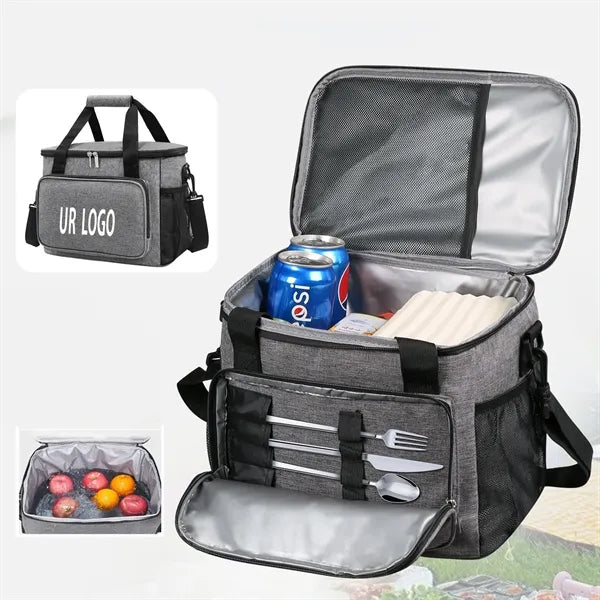 15L Soft Cooler Cooling Tote Lunch Bag