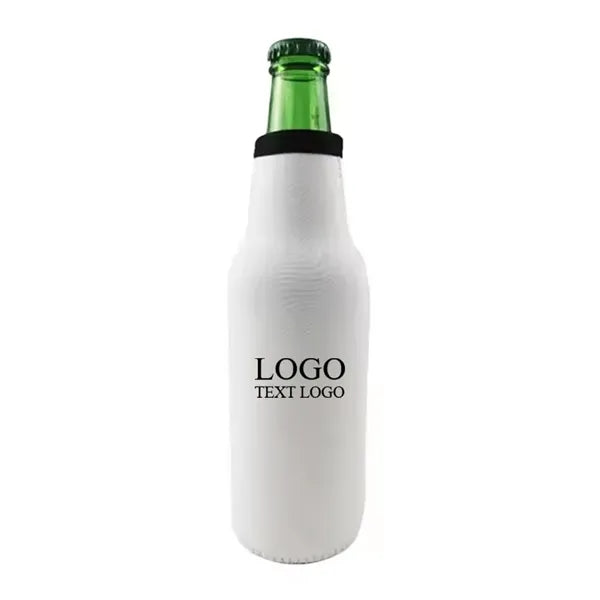 Full Color Zipper Beer Can Cooler